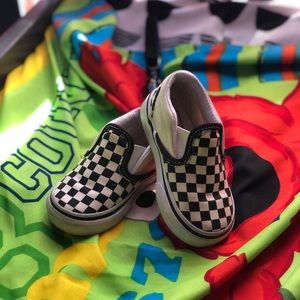 Used unisex Checked Vans